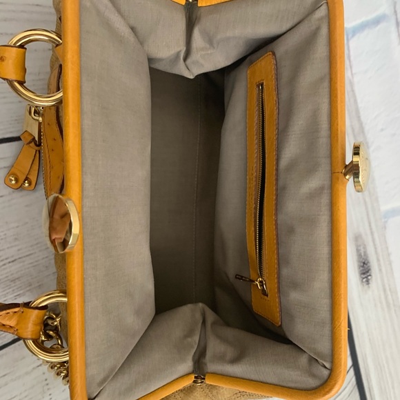 Marc Jacobs quilted ostrich trim bag - Picture 4 of 8